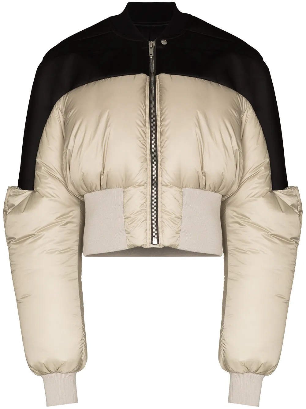 

Rick Owens Girders padded bomber jacket - Neutrals