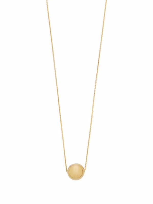 Saint Laurent large sphere necklace 