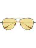 Dita Eyewear tinted-lens pilot-frame sunglasses - Black