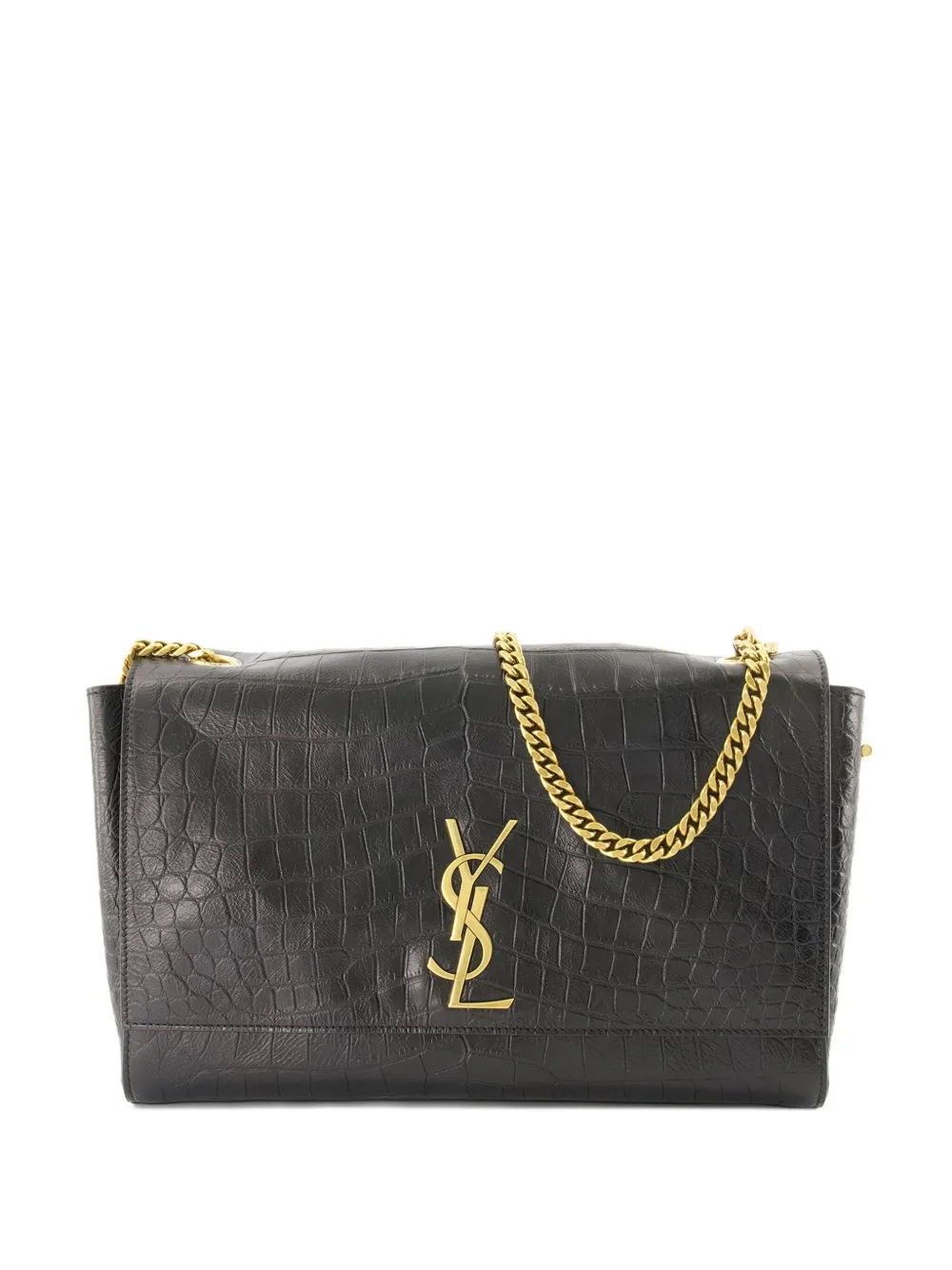 Saint Laurent ケイト リバーシブル ショルダーバッグ - ブラック Saint Laurent ケイト リバーシブル ショルダーバッグ - ブラック
