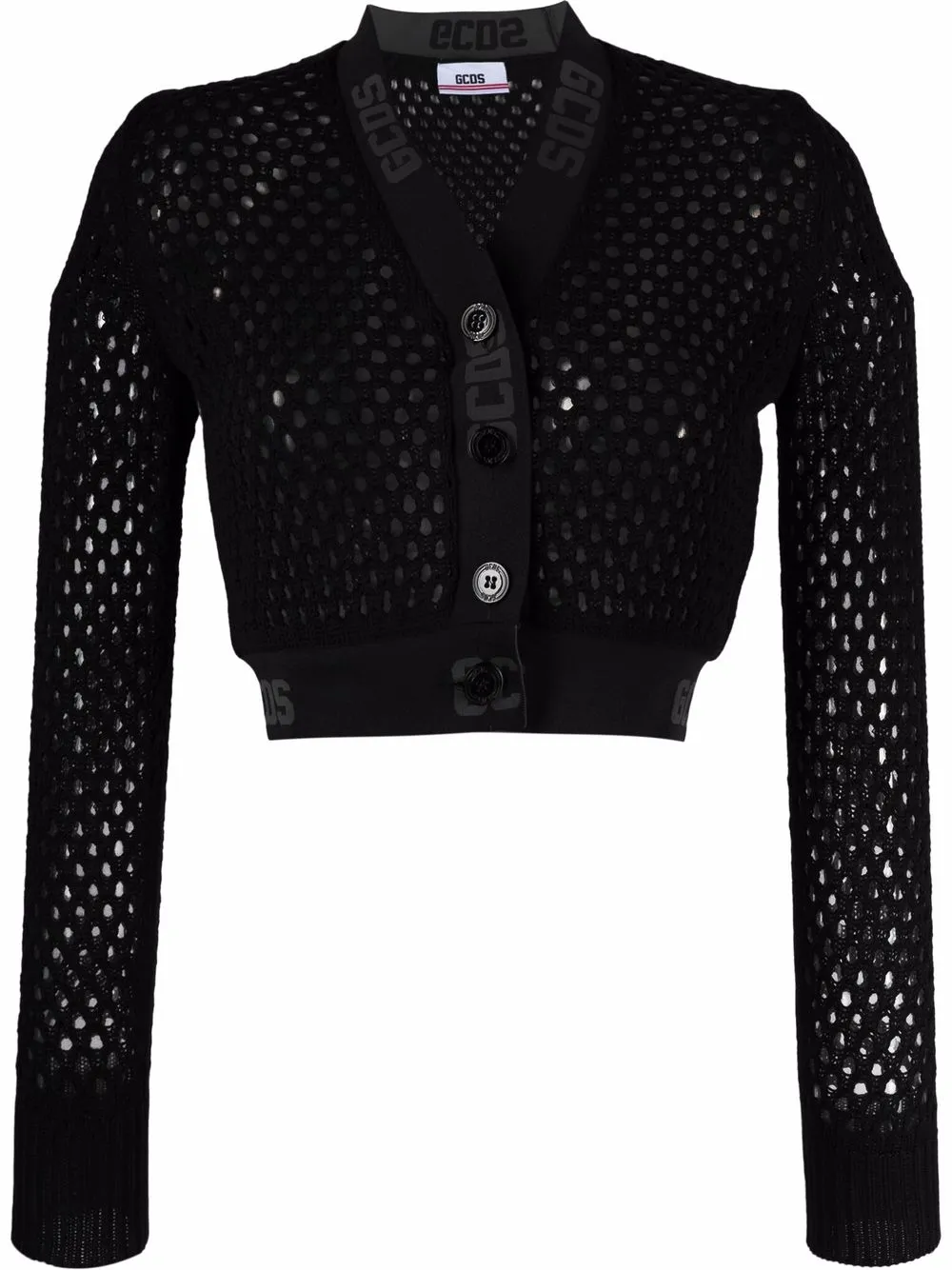 Gcds кардиган рыхлой вязки с логотипом 20221₽