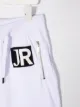 John Richmond Junior TEEN logo-print cotton track shorts