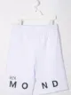 Image 2 of John Richmond Junior TEEN logo-print cotton track shorts