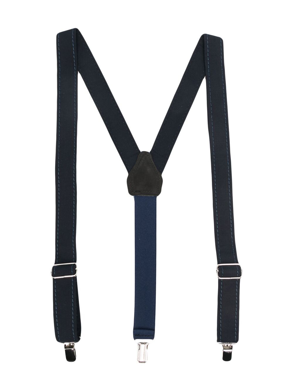 Paolo Pecora Teen Elasticated Suspenders In Blue