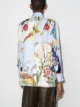 Salvatore Ferragamo Schluppenbluse mit Blumen-Print
