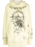 Givenchy oversized printed hoodie - Yellow