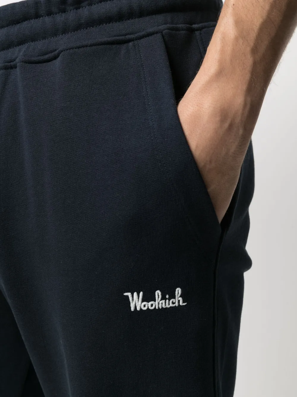 фото Woolrich спортивные брюки с вышитым логотипом