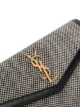 Saint Laurent Uptown tweed pouch