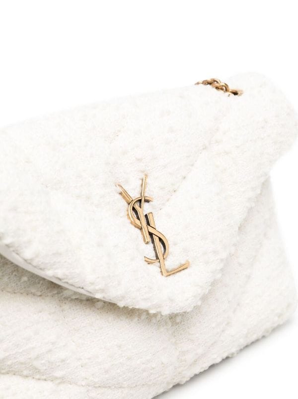 ysl fur purse