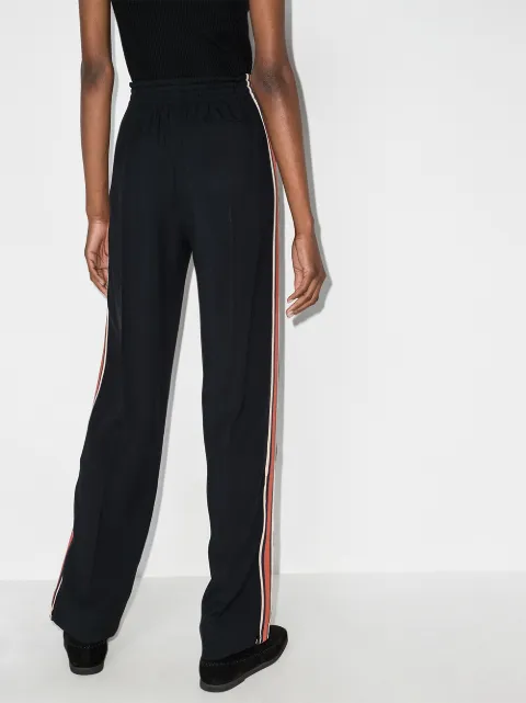 Shop Chloé side-stripe track pants with 