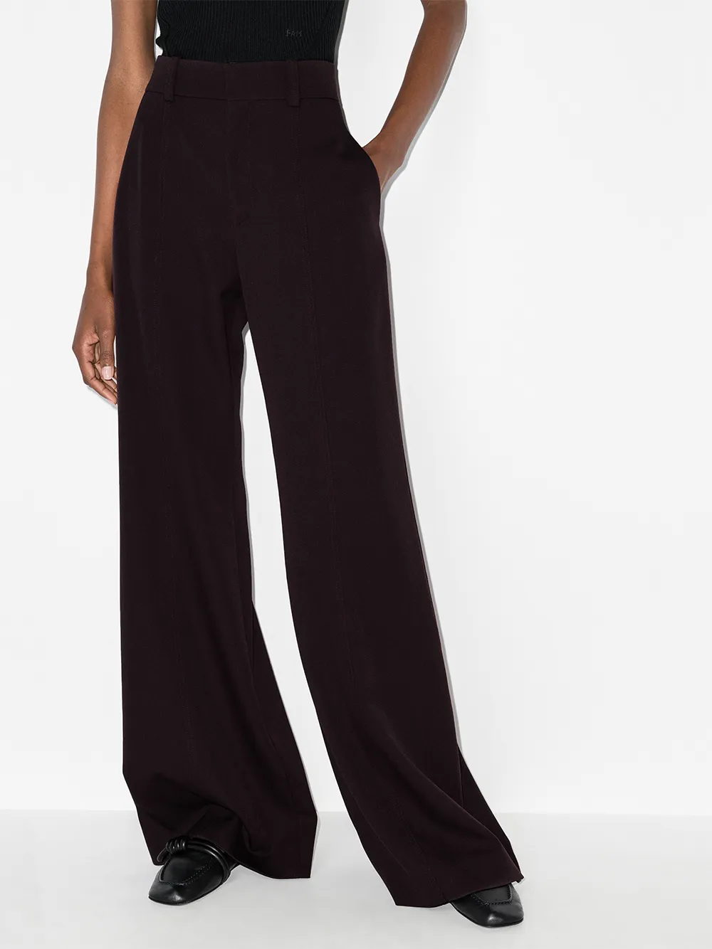 Imagem 2 de Chloé Calça flare Grain de Poudre