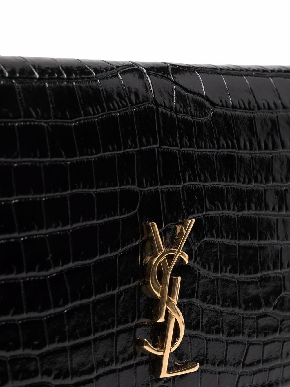 Saint Laurent Monogram Embossed Wallet - Farfetch