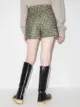 Chloé check-pattern high-rise shorts