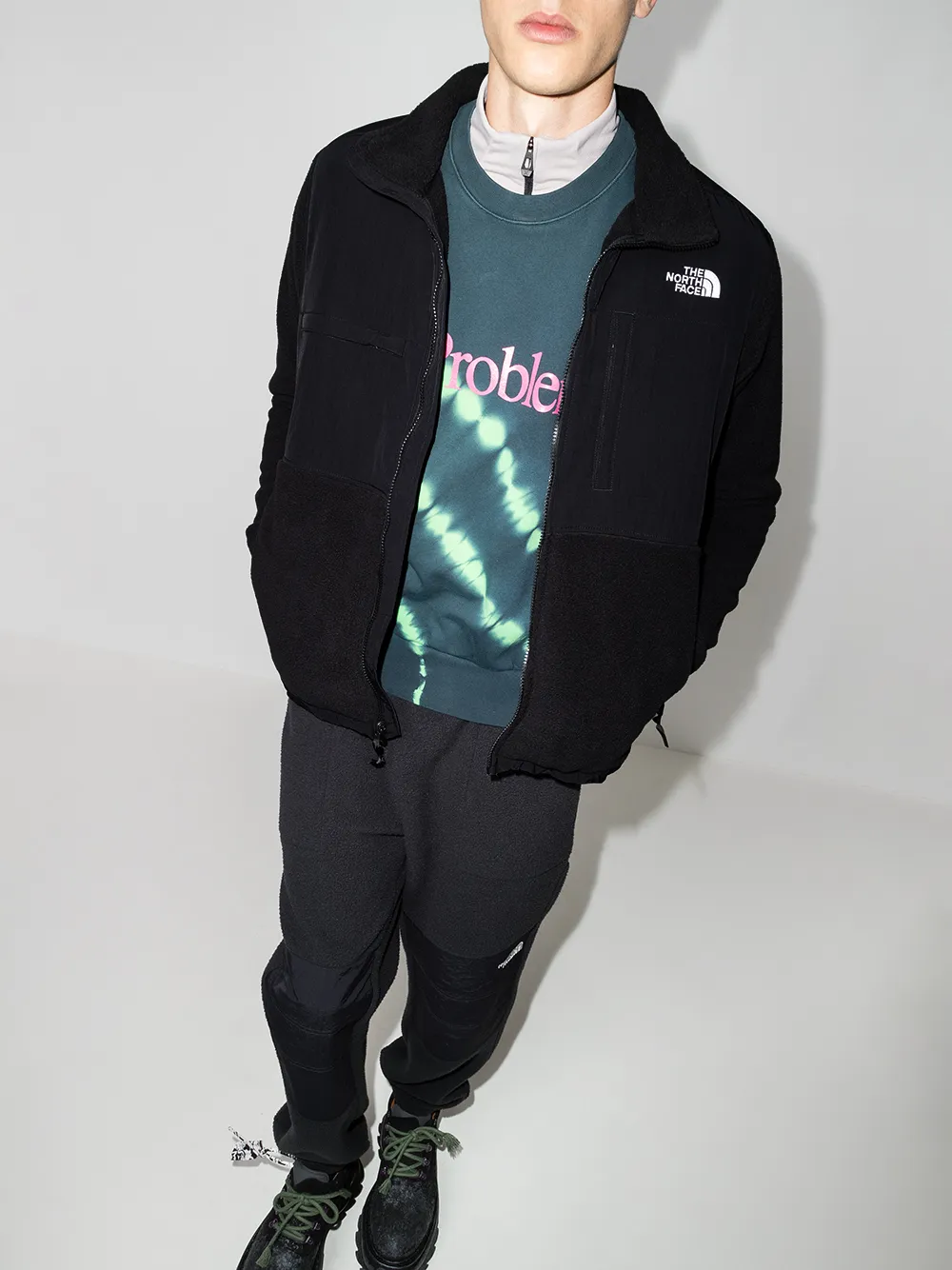 фото The north face флисовая куртка denali 2