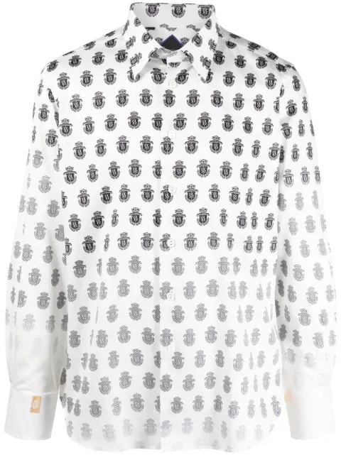 Billionaire monogram-print shirt