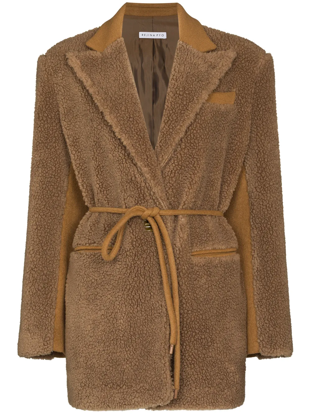 Rejina Pyo куртка Laura с поясом