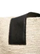 Sensi Studio two-tone woven tote