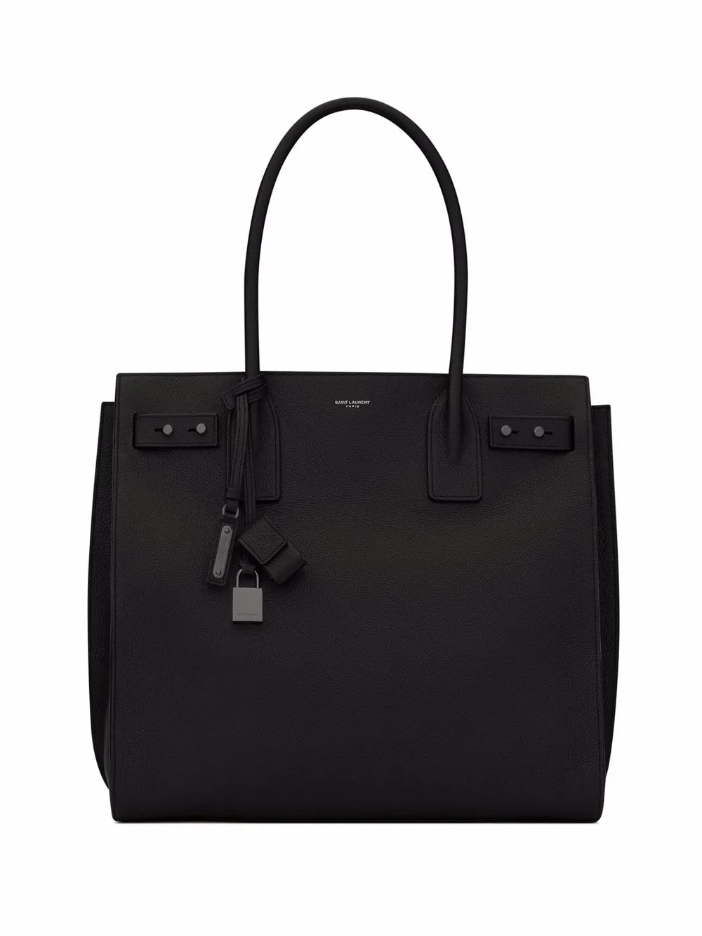 Saint Laurent logostamp Tote Bag Farfetch