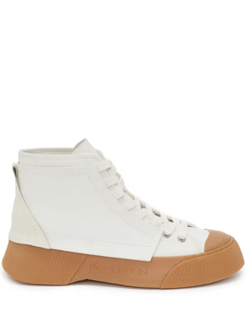 JW Anderson 패널 하이탑 스니커즈