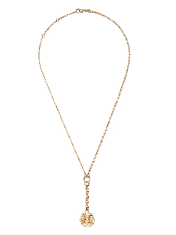 Foundrae 18kt Yellow Gold Pisces 