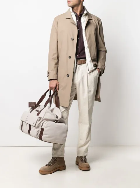 brunello cucinelli trench coat