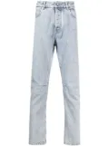 Brunello Cucinelli stonewashed straight-leg jeans - Blue