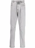 Brunello Cucinelli stonewashed straight-leg jeans - Grey