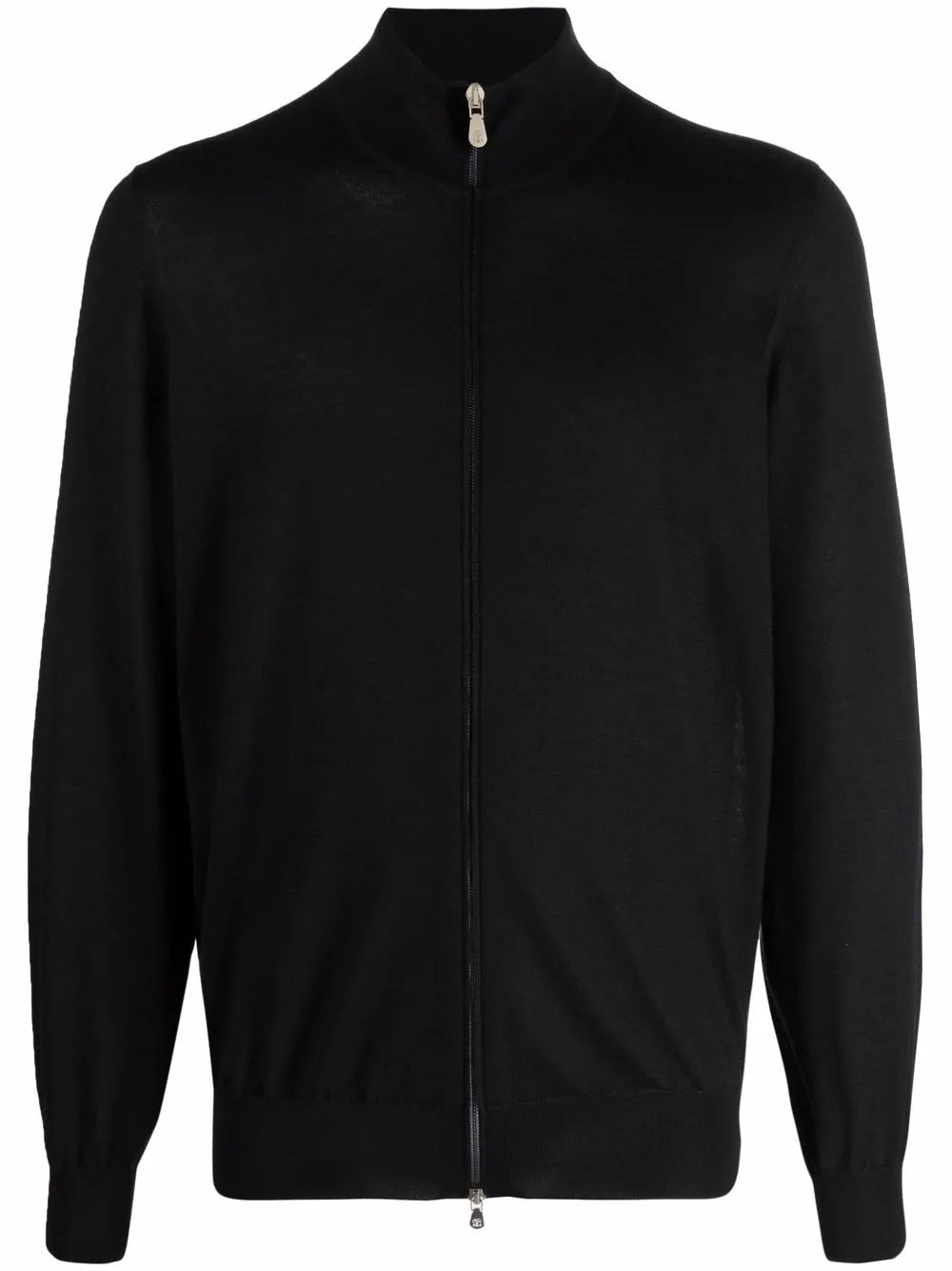 

Brunello Cucinelli zip-up knitted cashmere jumper - Black