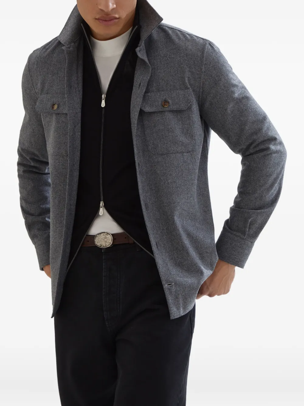 Brunello Cucinelli ジップアップ カシミアセーター 通販 - FARFETCH