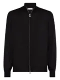 Brunello Cucinelli zip-up knitted cashmere jumper - Black