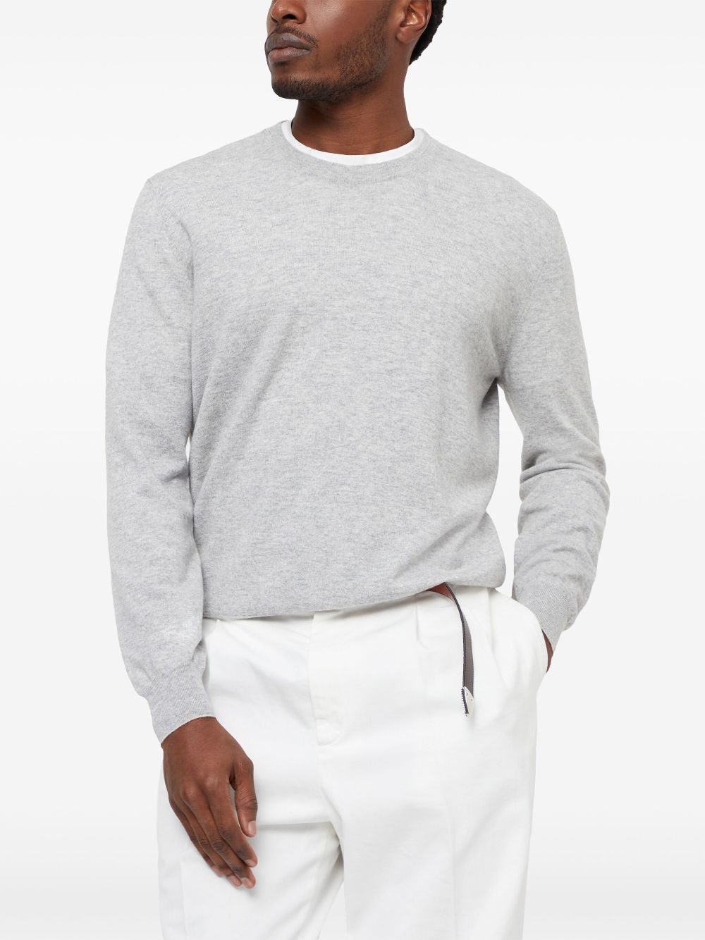 Brunello Cucinelli cashmere crew-neck jumper Men