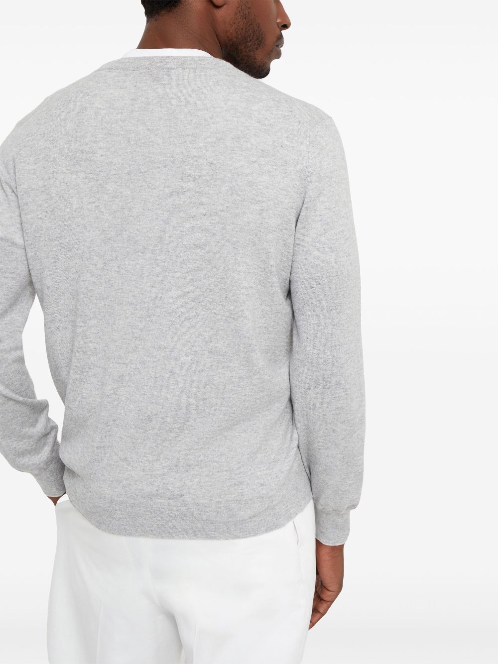 Brunello Cucinelli cashmere crew-neck jumper Men