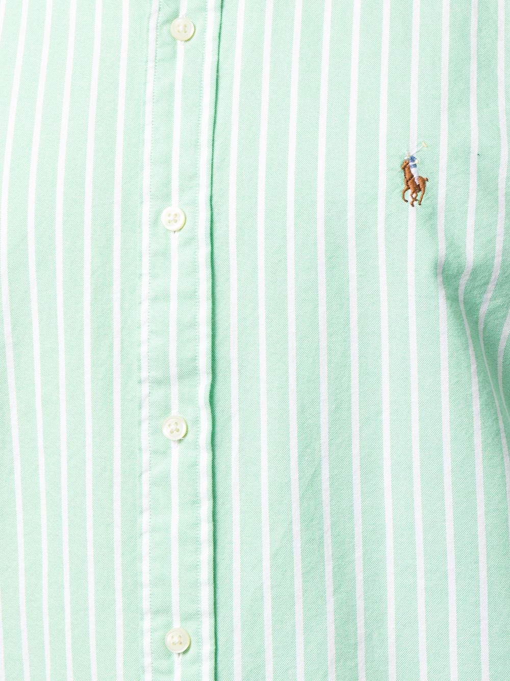 фото Polo ralph lauren полосатая рубашка с длинными рукавами