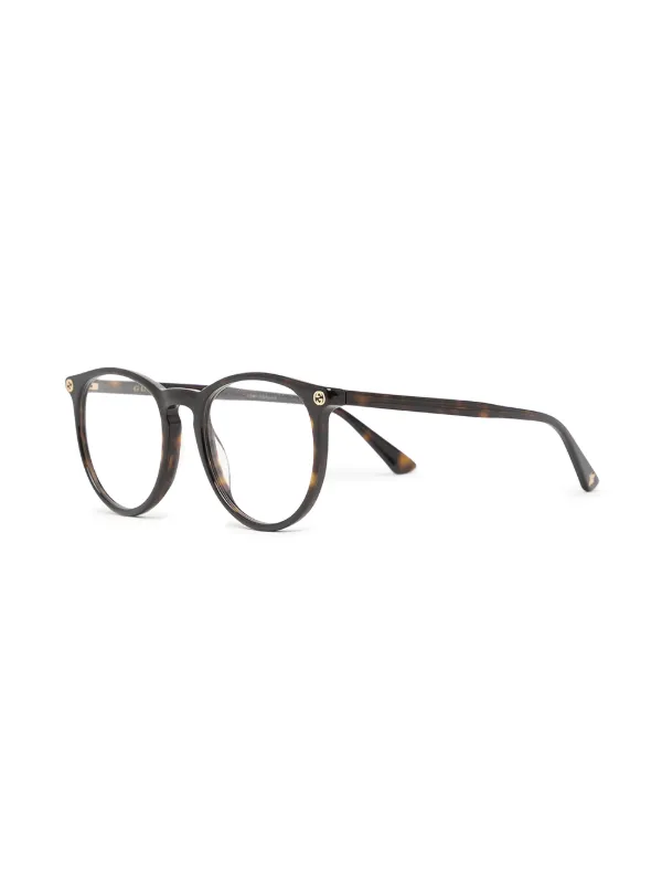 Gucci round best sale frames