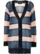 Image 1 of TWINSET striped knitted cardigan