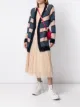Image 2 of TWINSET striped knitted cardigan