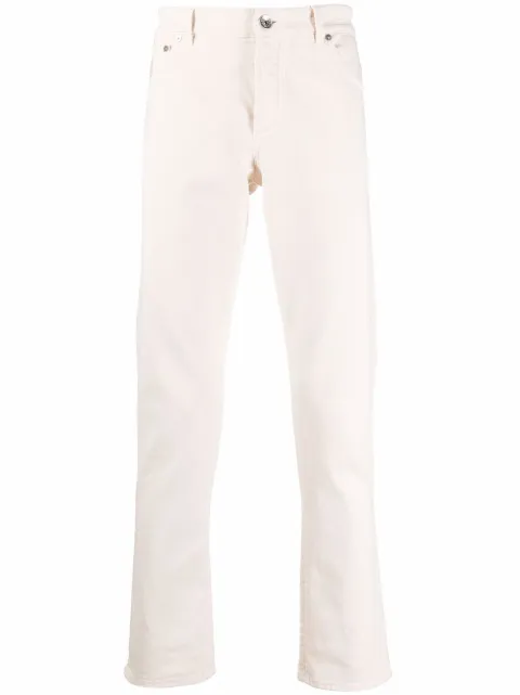Brunello Cucinelli straight-leg high rise jeans