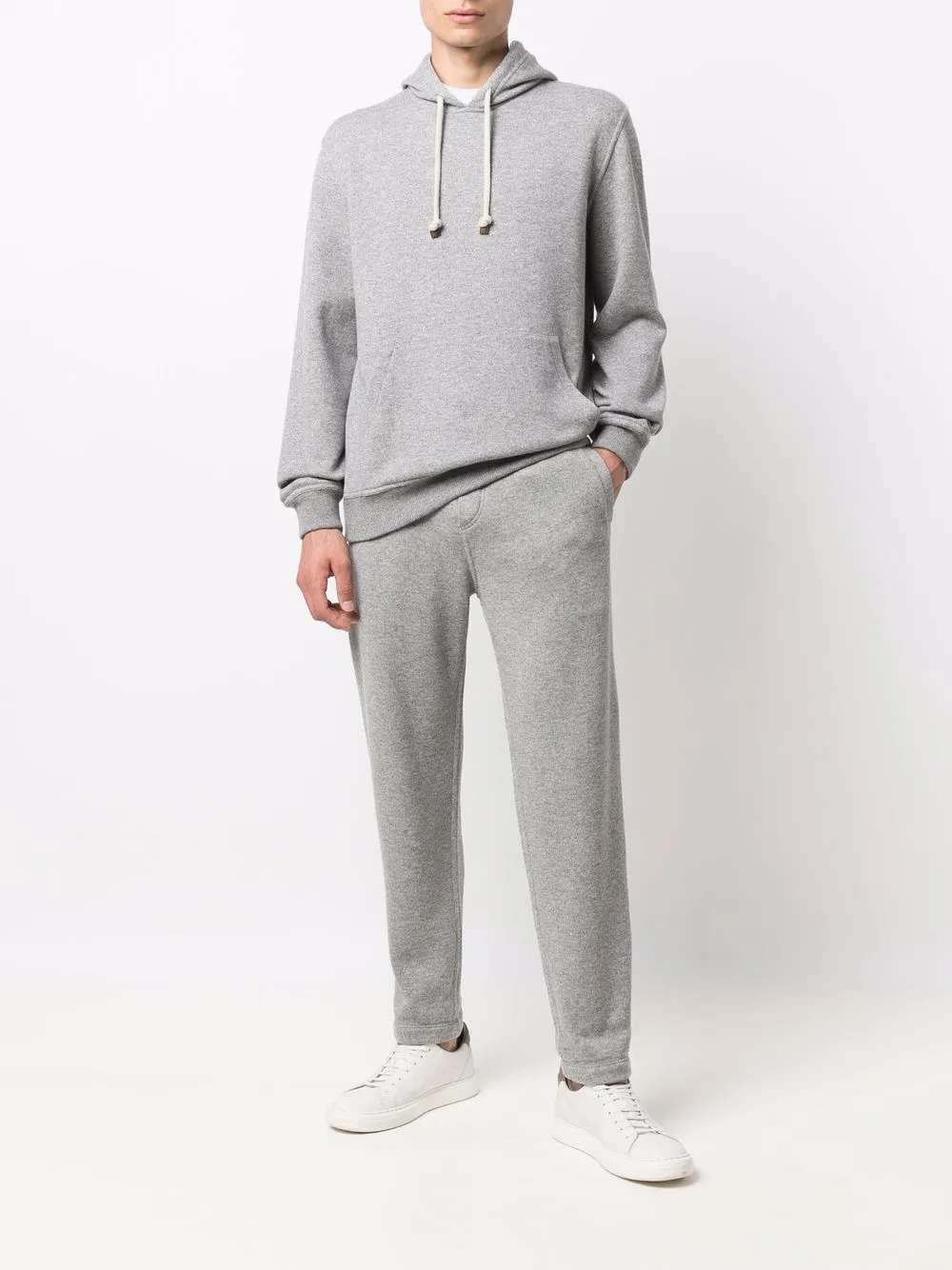 фото Brunello cucinelli кашемировые спортивные брюки с кулиской