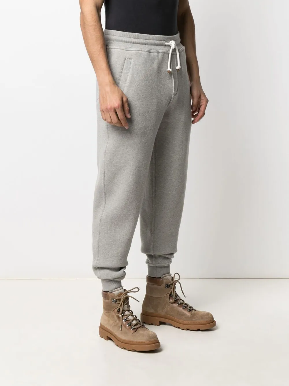 фото Brunello cucinelli спортивные брюки с кулиской