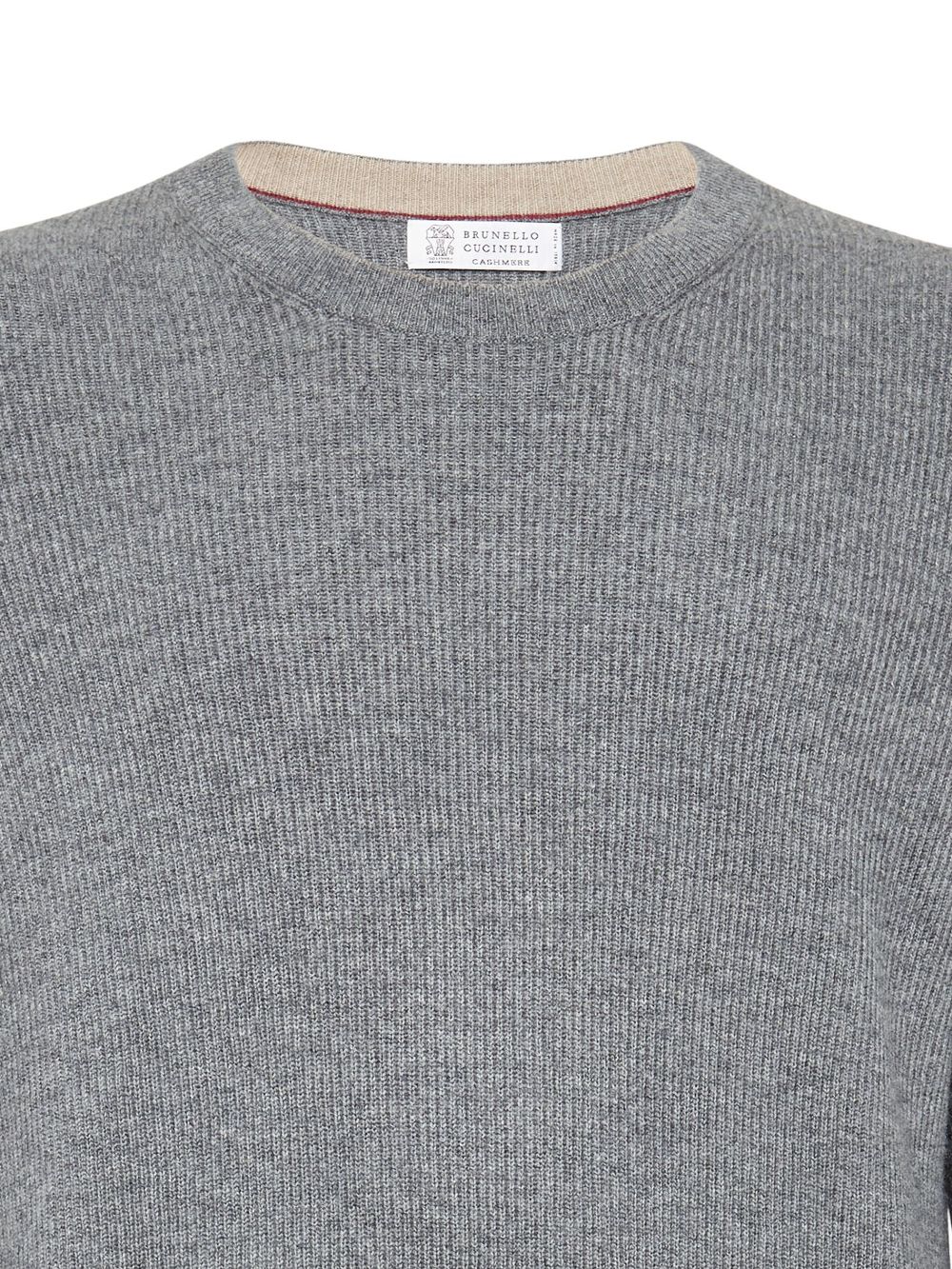 Brunello Cucinelli ribbed-knit cashmere jumper Men