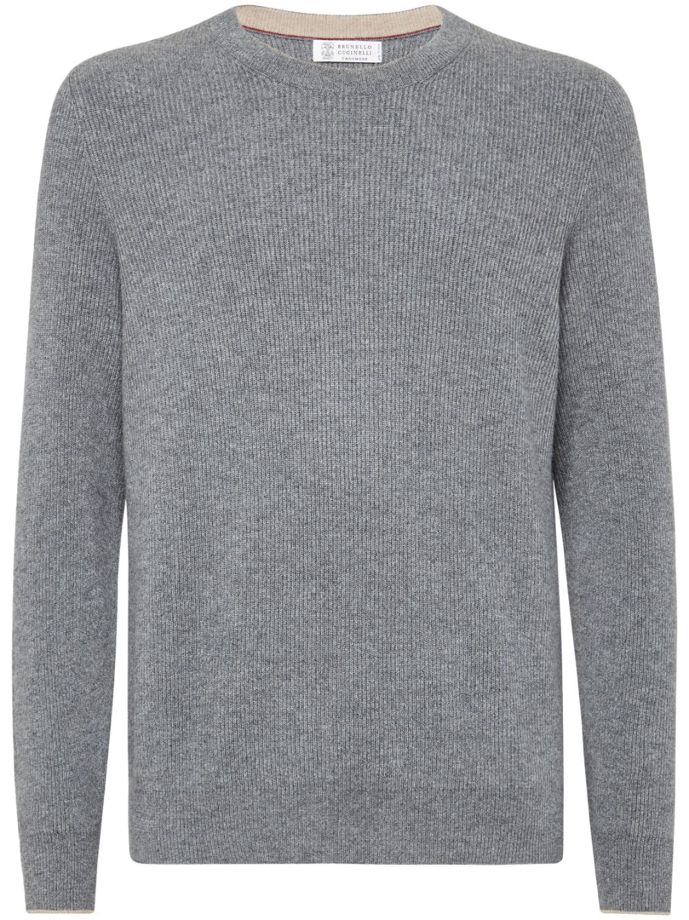 Brunello Cucinelli ribbed-knit cashmere jumper Men