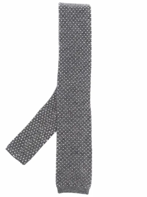 Brunello Cucinelli knitted cashmere tie