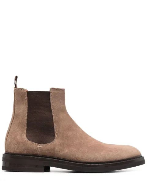 Brunello Cucinelli ankle-length suede boots
