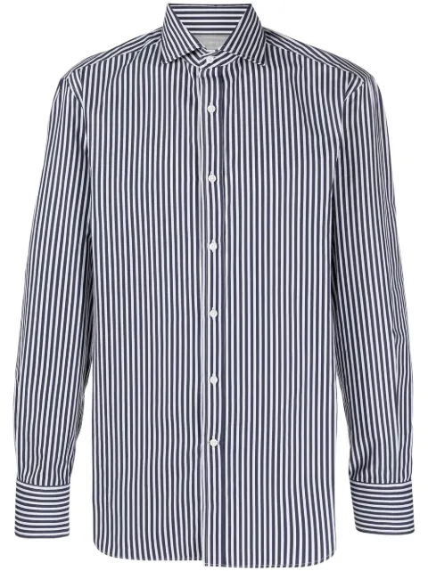 Brunello Cucinelli camisa a rayas