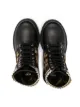 Fendi Kids leopard-print panelled boots