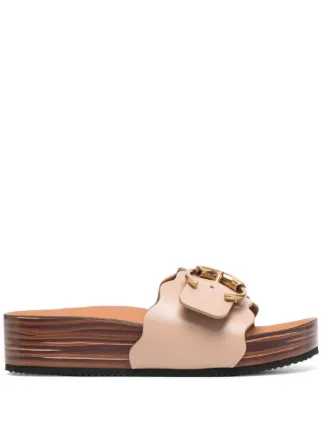 chloe lauren flat sandal