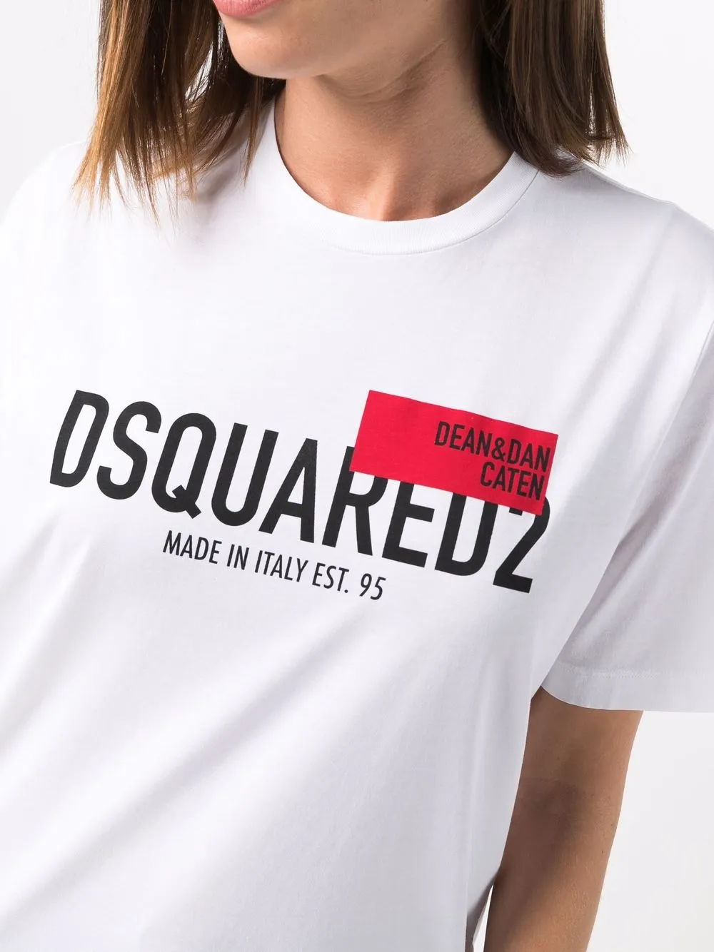 фото Dsquared2 футболка с логотипом