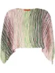 Image 1 of Missoni striped knitted poncho