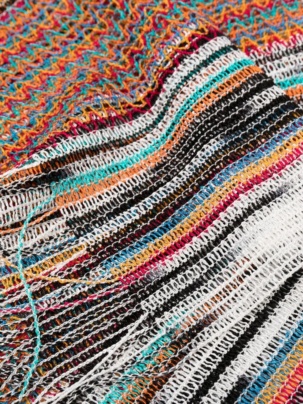 фото Missoni полосатый шарф