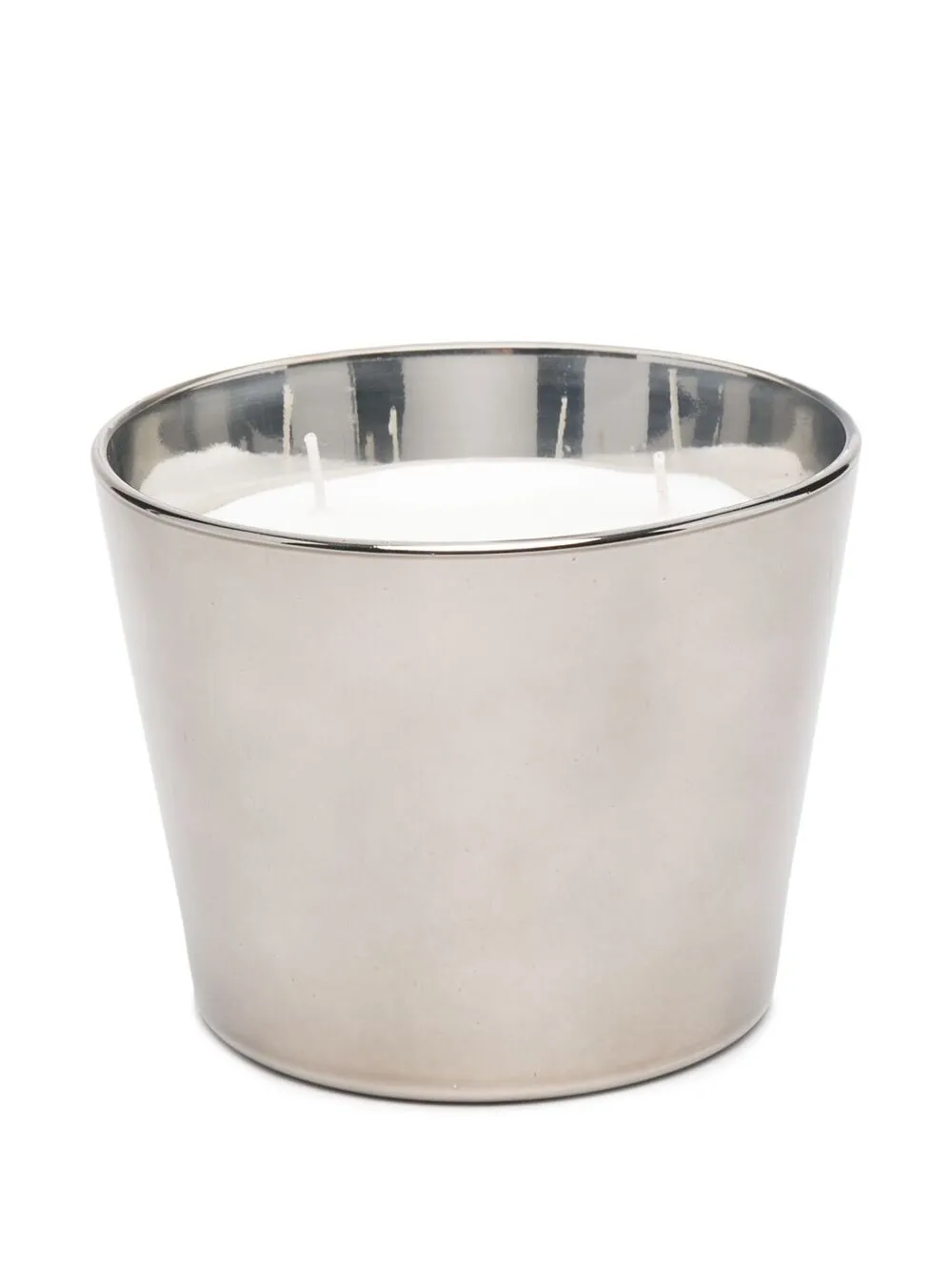 Shop Baobab Collection Platinum Max 10 Scented Candle In Silver